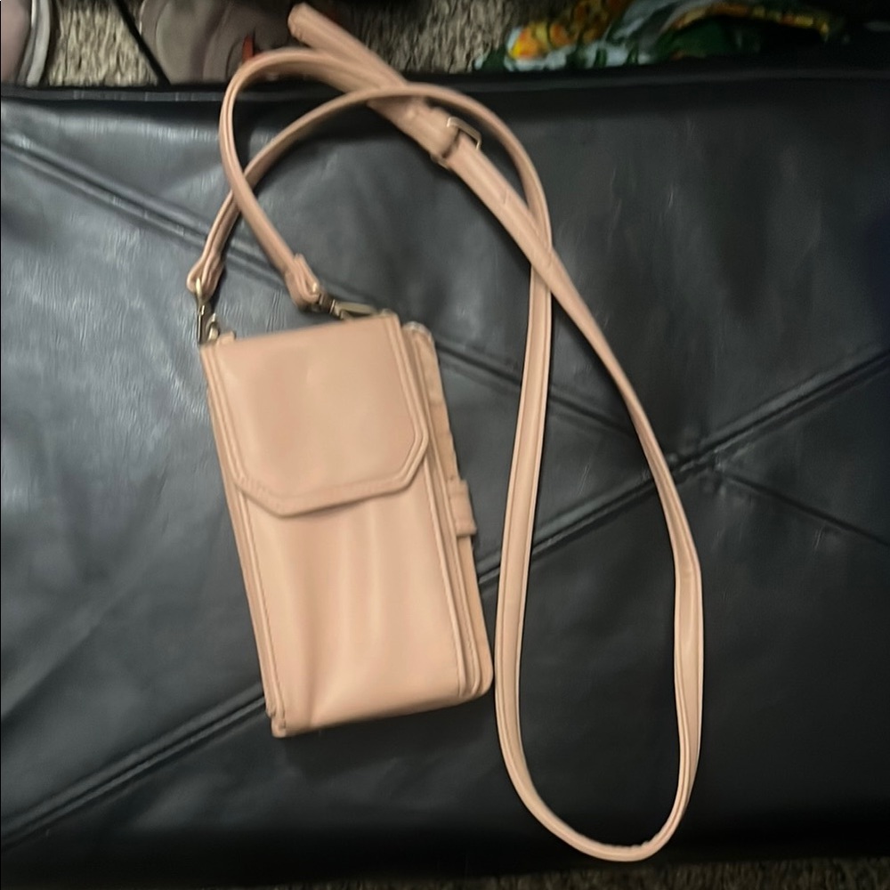 Elegant Cream Crossbody Bag